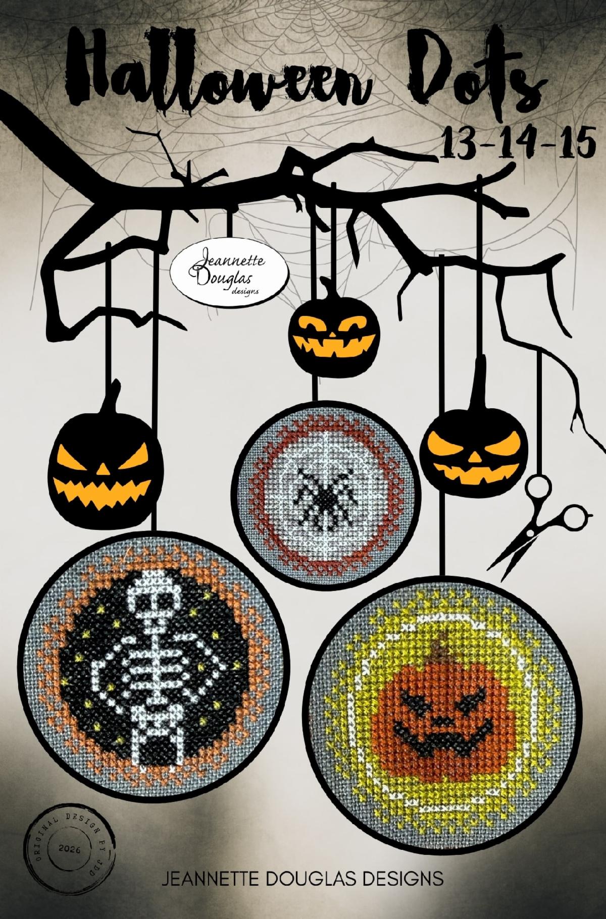 Halloween Dots 13-14-15 | Jeannette Douglas Designs