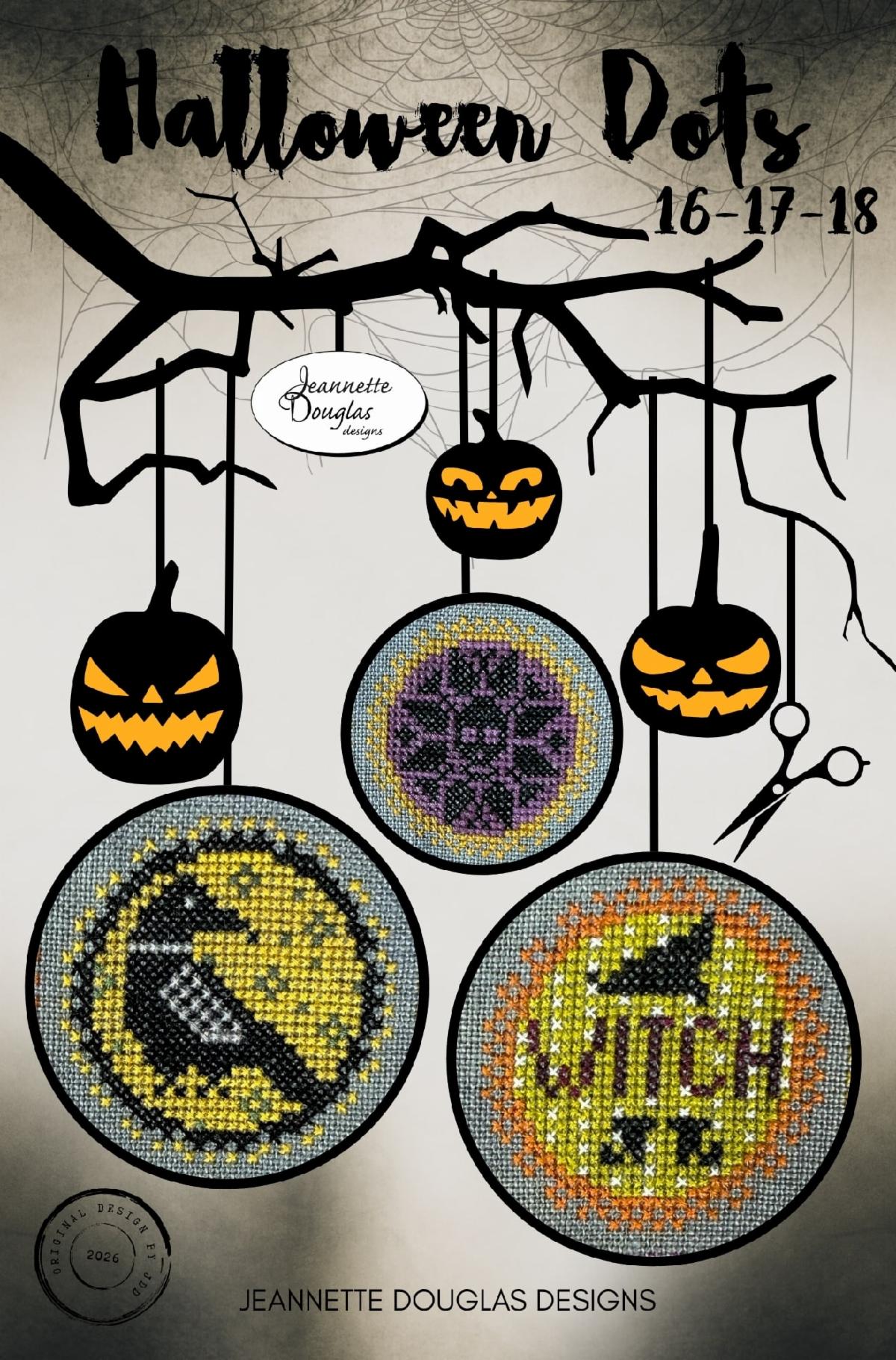 Halloween Dots 16-17-18 | Jeannette Douglas Designs