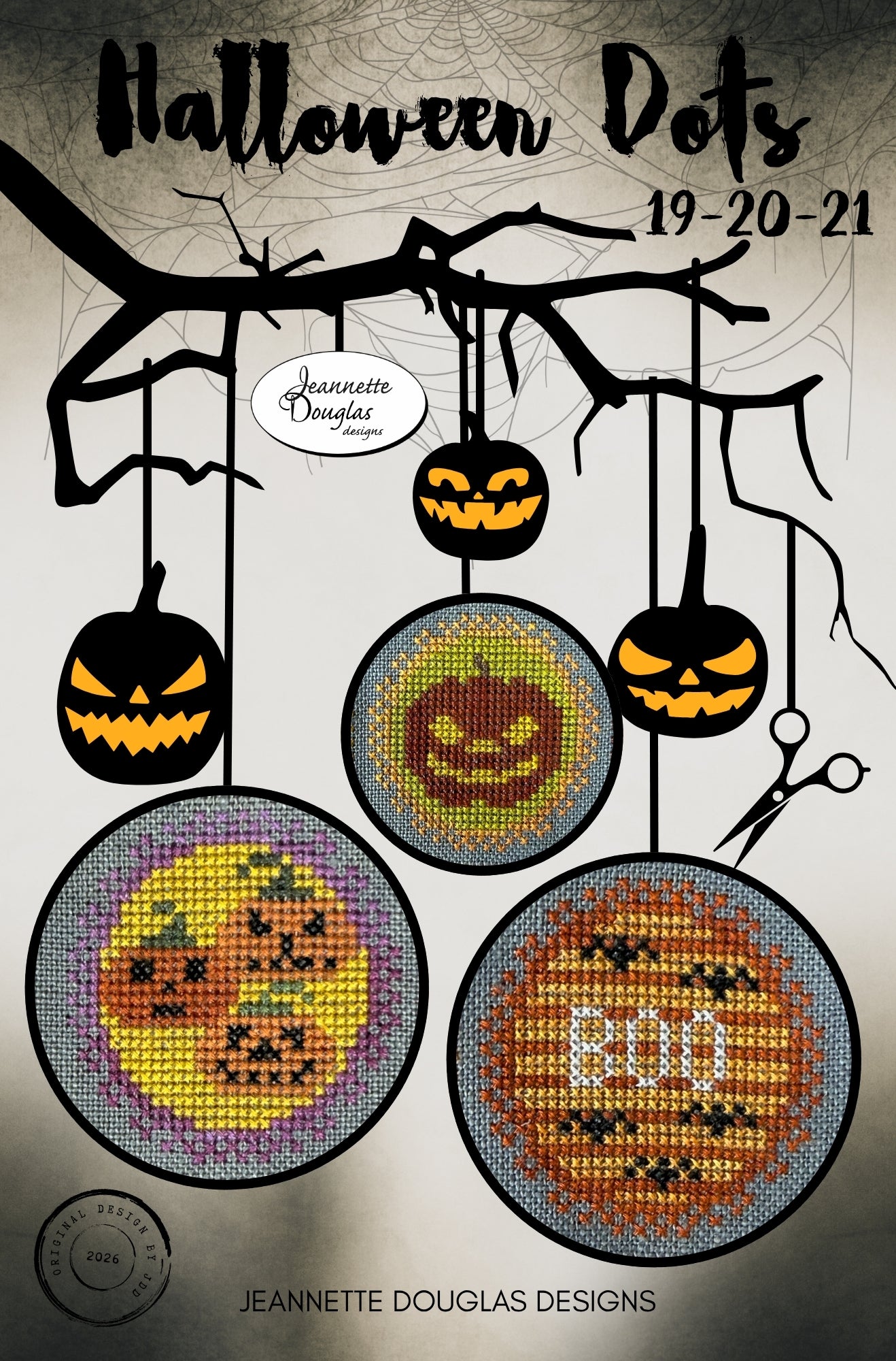 Halloween Dots 19-20-21 | Jeannette Douglas Designs