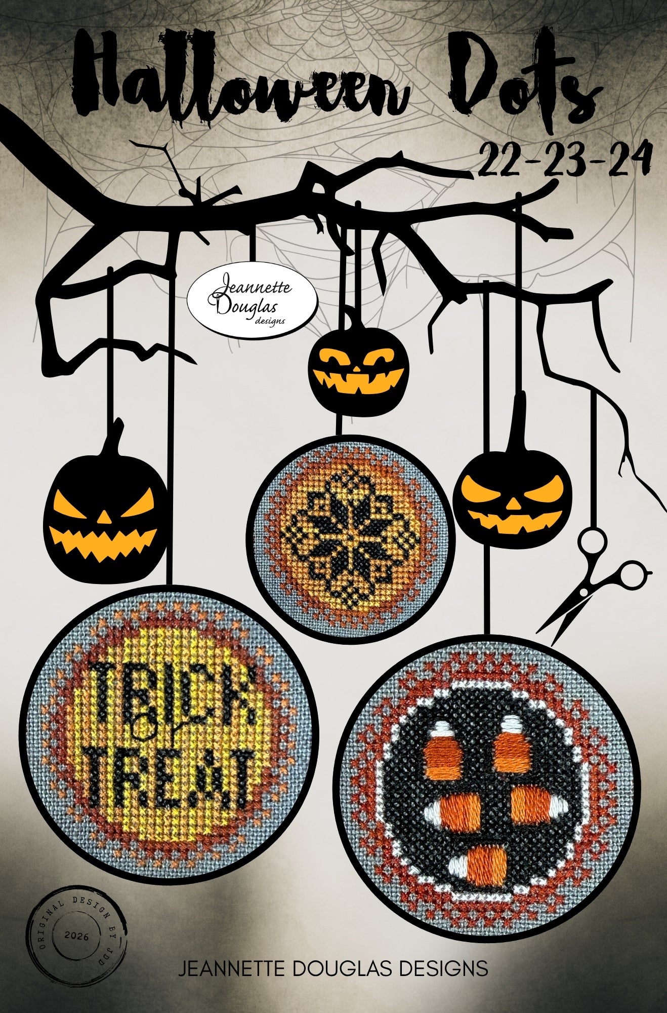 Halloween Dots 22-23-24 | Jeannette Douglas Designs