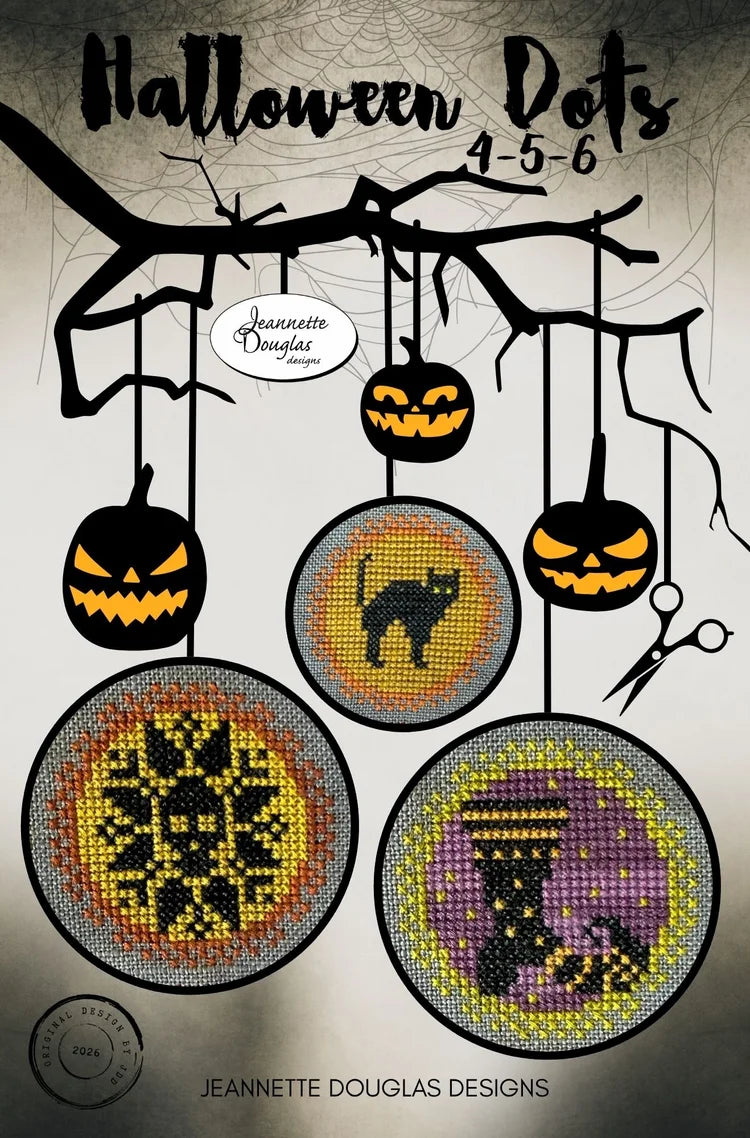 Halloween Dots 4-5-6 | Jeannette Douglas