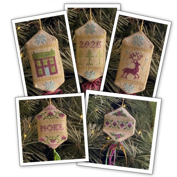 Sampler Ornaments | Jean Farish Needleworks