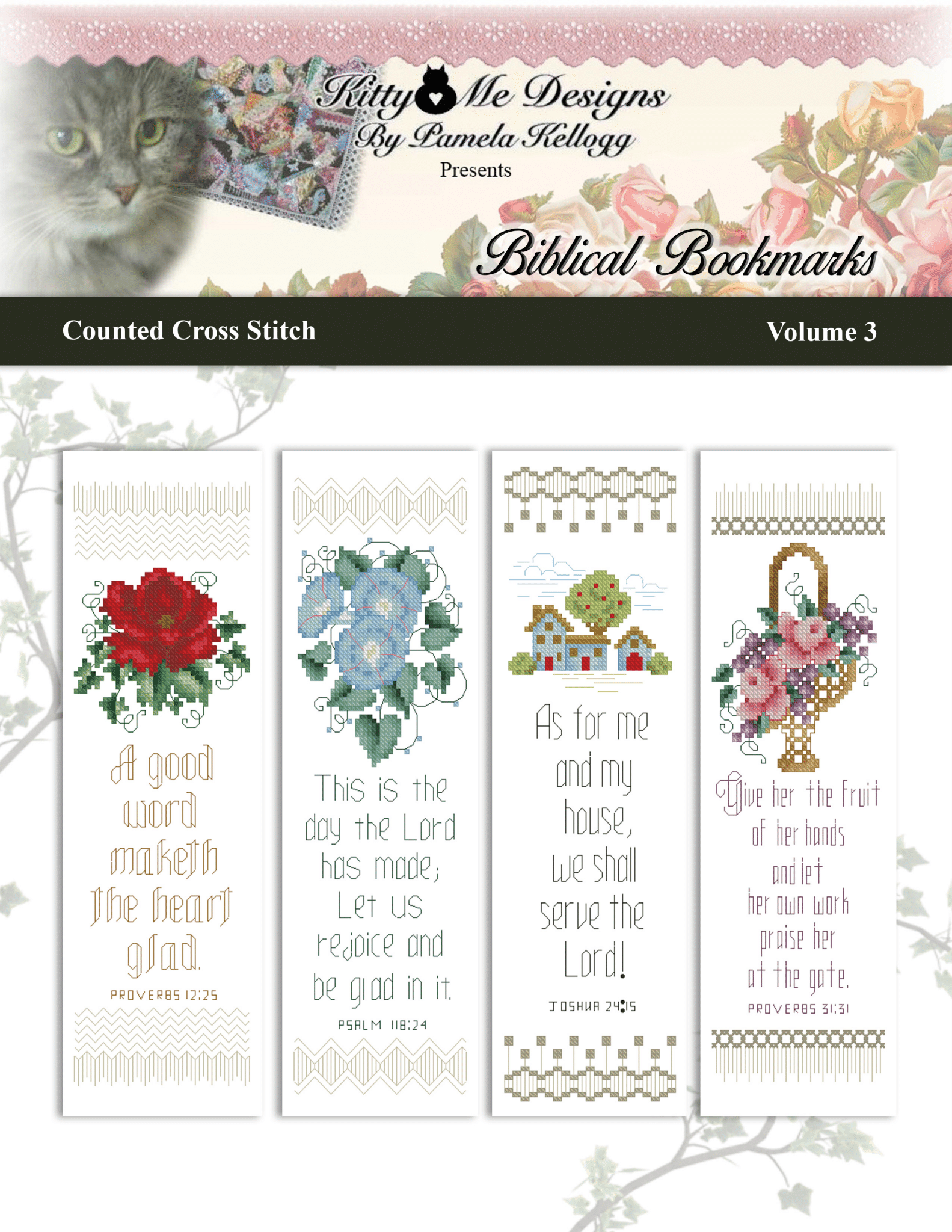 Biblical Bookmarks Volume 3 | Kitty and Me Designs