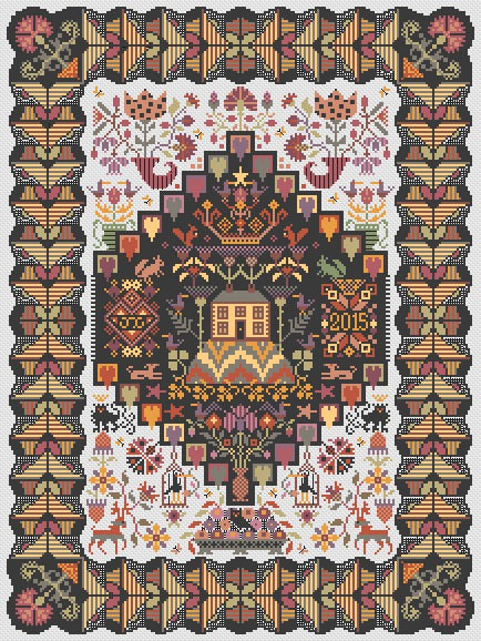 House on the Hill | Long Dog Samplers