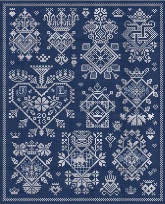 Sacre Coeur (#1068) | Long Dog Samplers