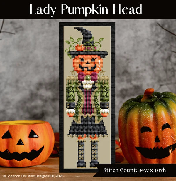 Lady Pumpkin Head | Shannon Christine
