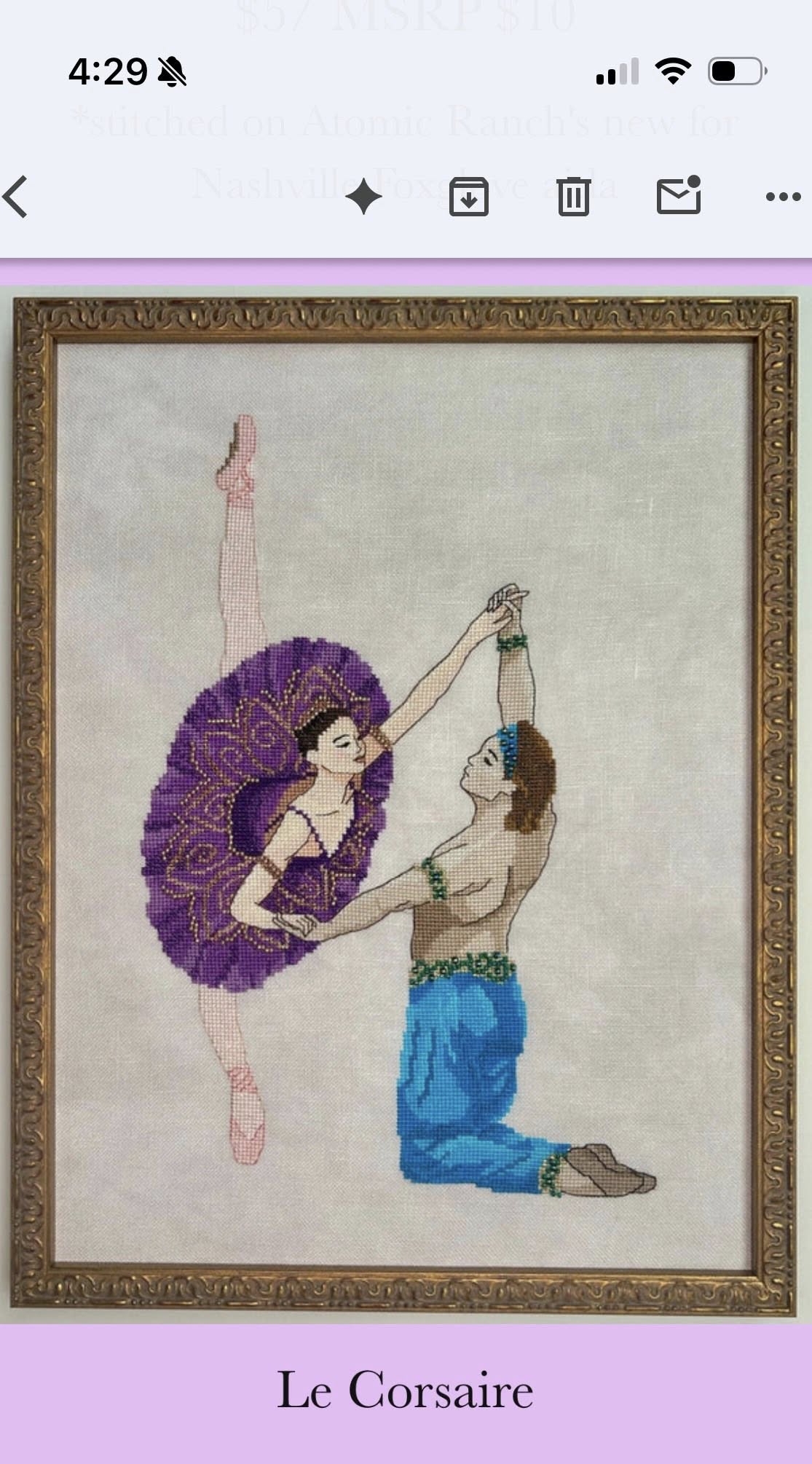 Le Corsaire | Stitchin' Kitten