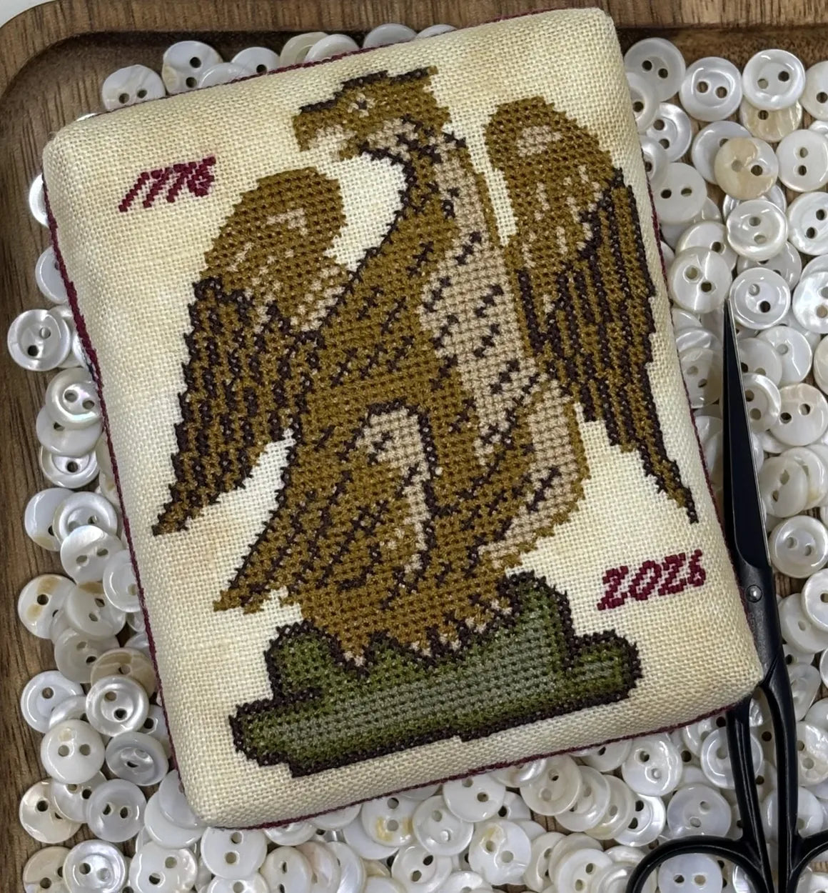 Let Freedom Ring Pyn Pillow | Needlemade Designs