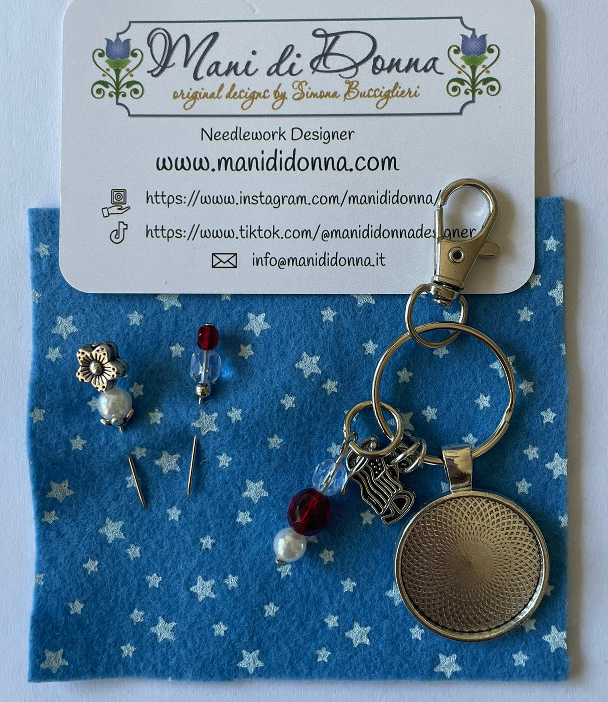 Liberty Sewing Set Accessory Pack | Mani di Donna