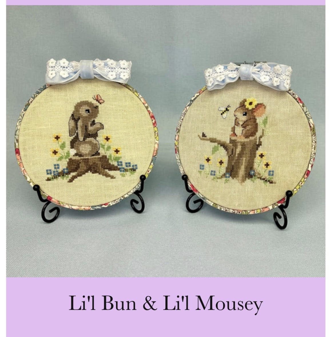 Li’l Critters: Li’l Bun & Li’l Mousey | Stitchin' Kitten