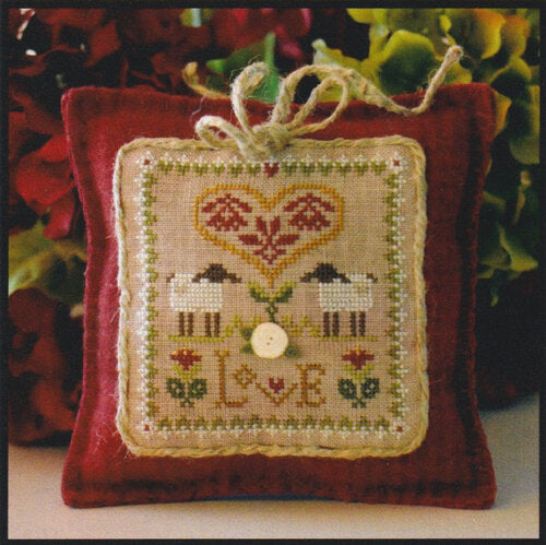 Little Sheep Virtues #2 Love| (#374) Little House Needleworks