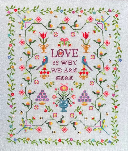 Love is Why We Are Here  | Monticello Stitches