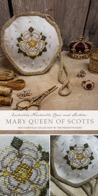 Mary Queen of Scots Purse Kit | The Primitive Hare