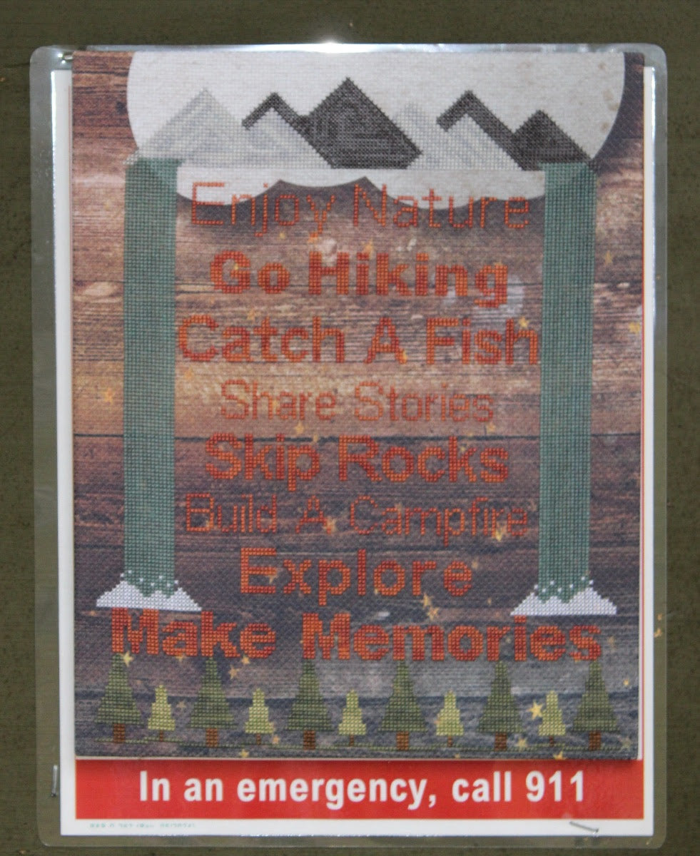 Memories in the Mountains | SamBrie Stitches Designs