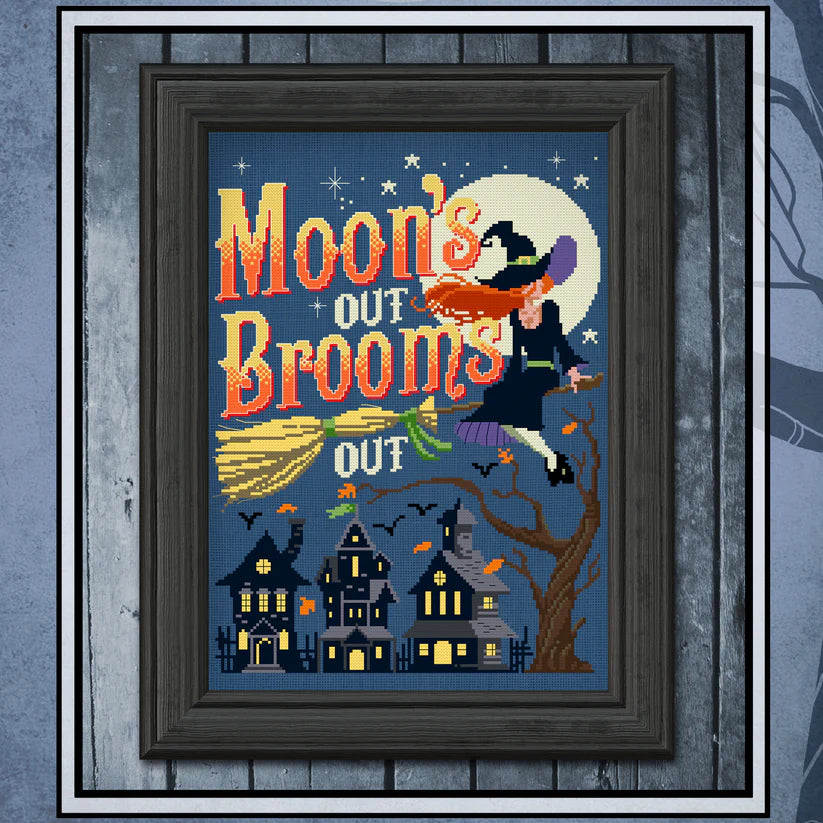 Moon's Out Brooms Out | Autumn Lane