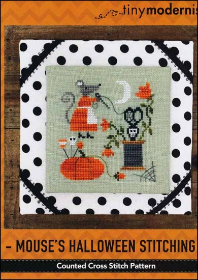 Mouse's Halloween Stitching (#441) | Tiny Modernist