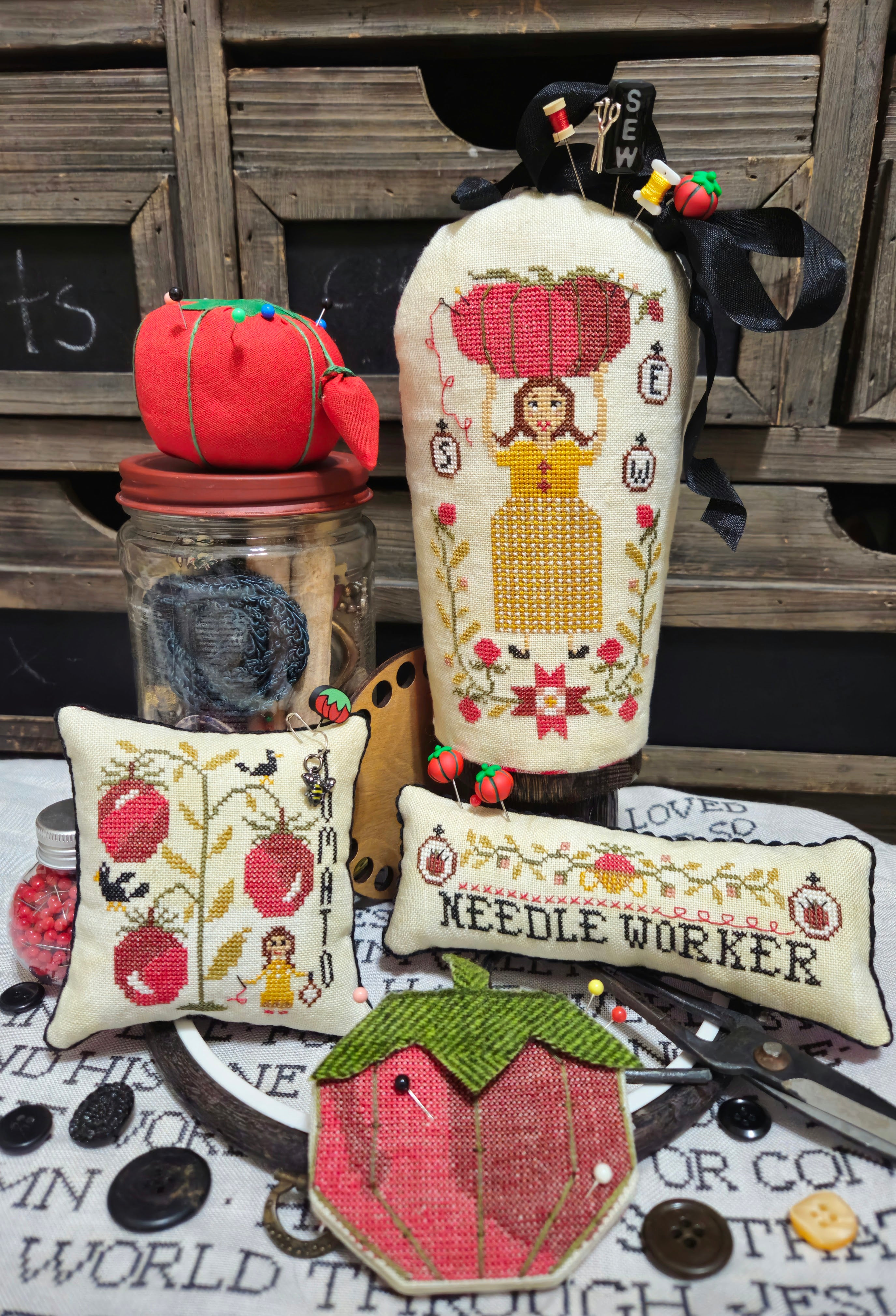 Needle Thieves | Quaint Rose Needlearts