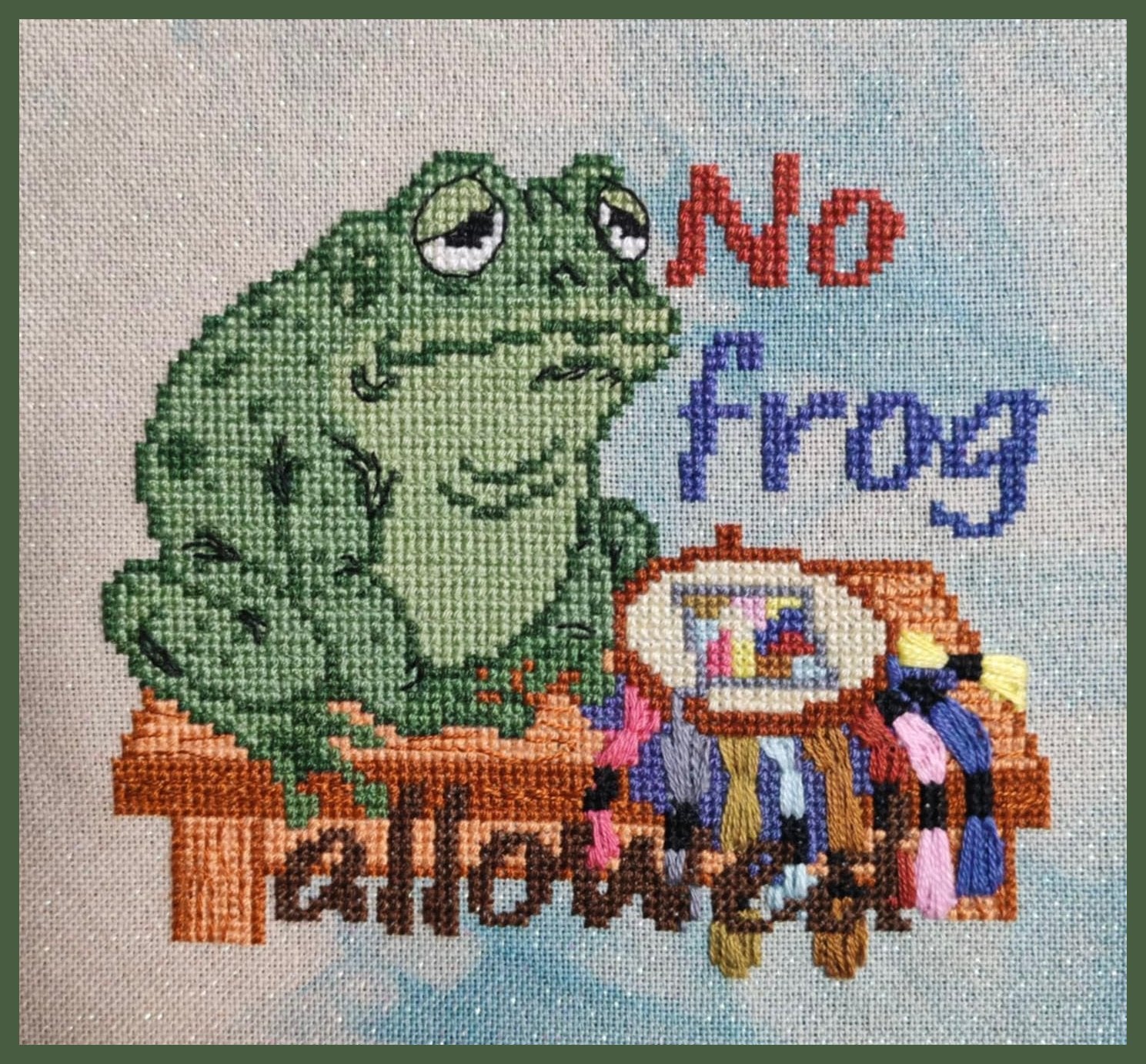 No Frogs Allowed | Paddock Lane Designs