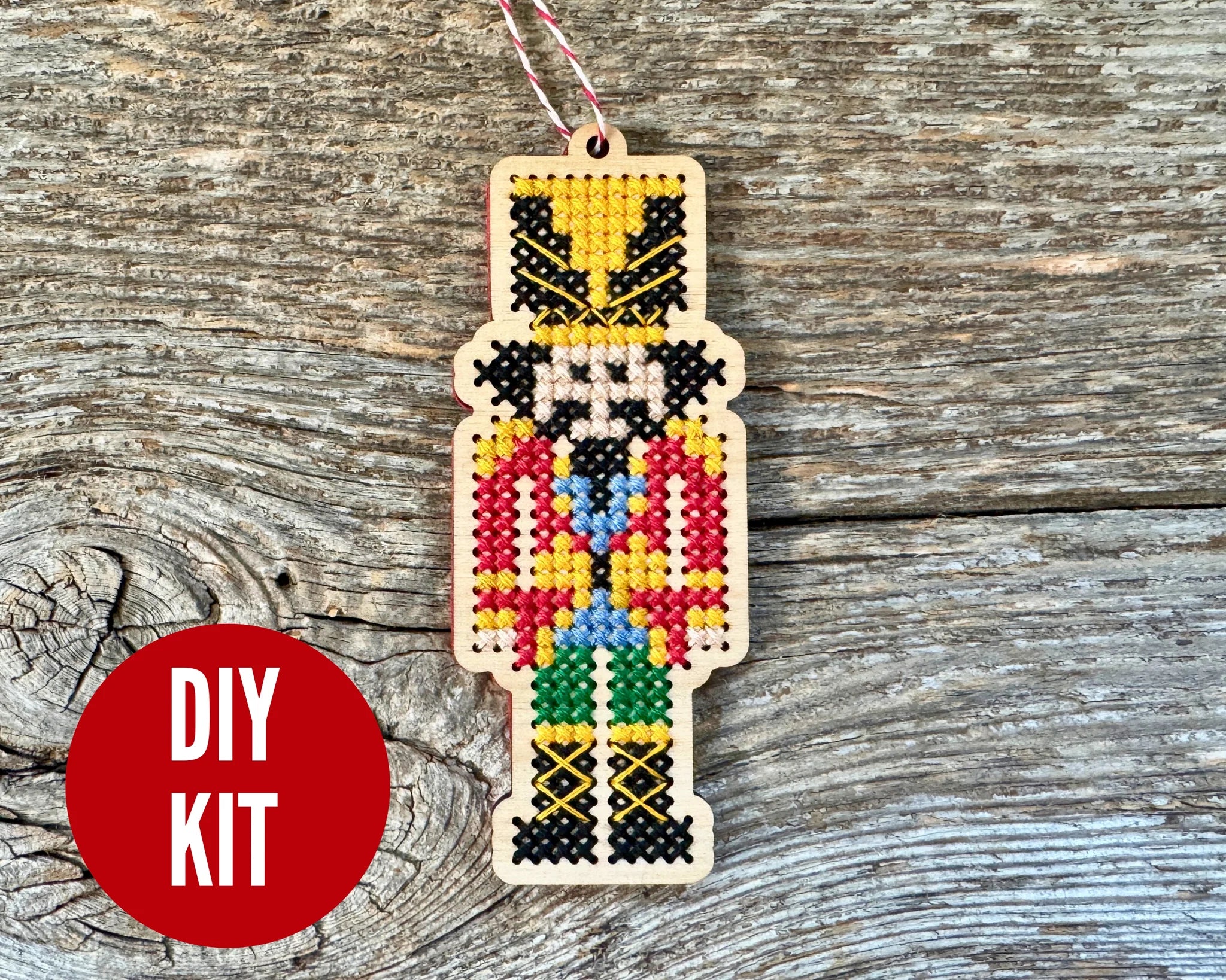 Nutcracker Ornament Kit  | Canadian Stitchery