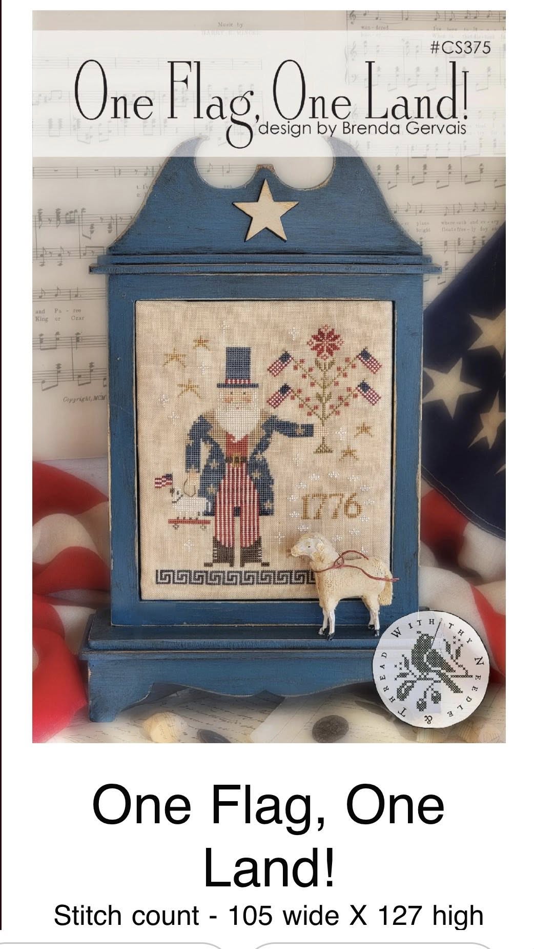 One Flag, One Land! | With Thy Needle & Thread