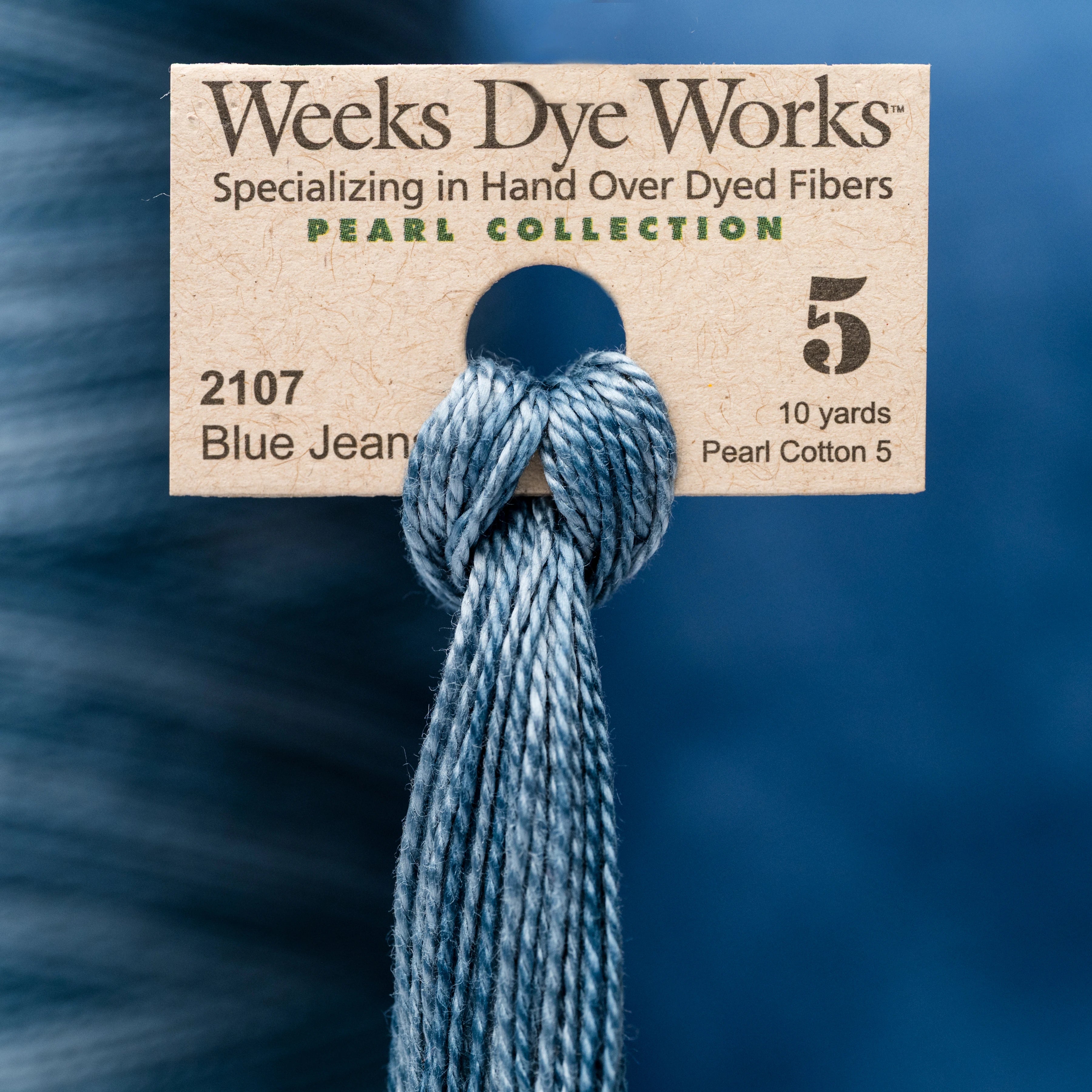 Pearl Cotton 5 - Blue Jeans | Weeks Dye Works