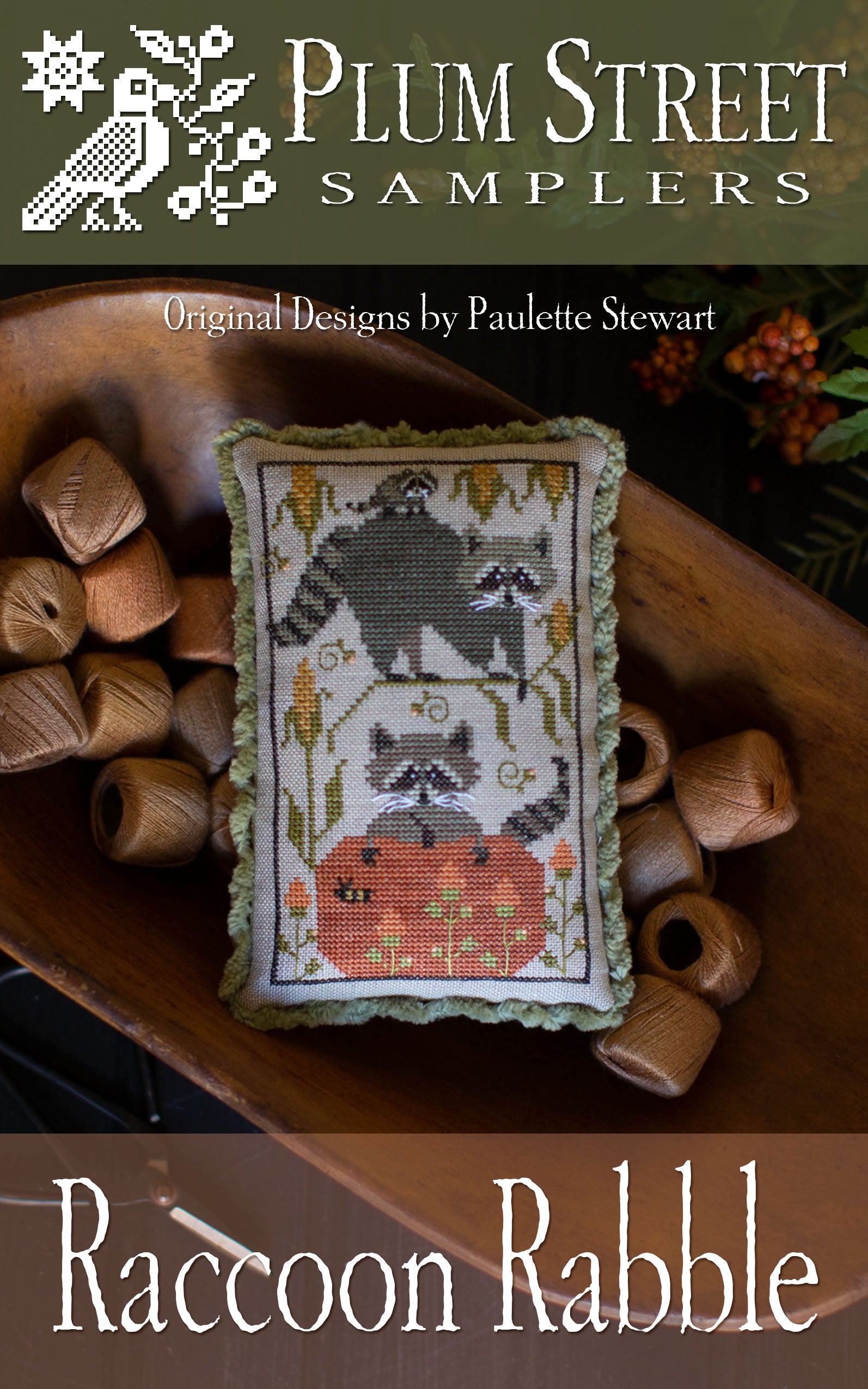 Raccoon Rabble (#285) | Plum Street Samplers