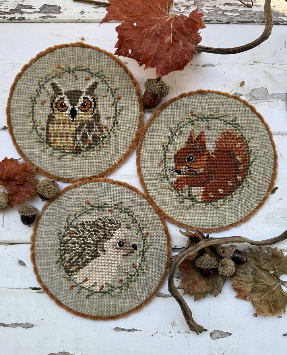 Fall Animals Trio 2025 | Puntini Puntini