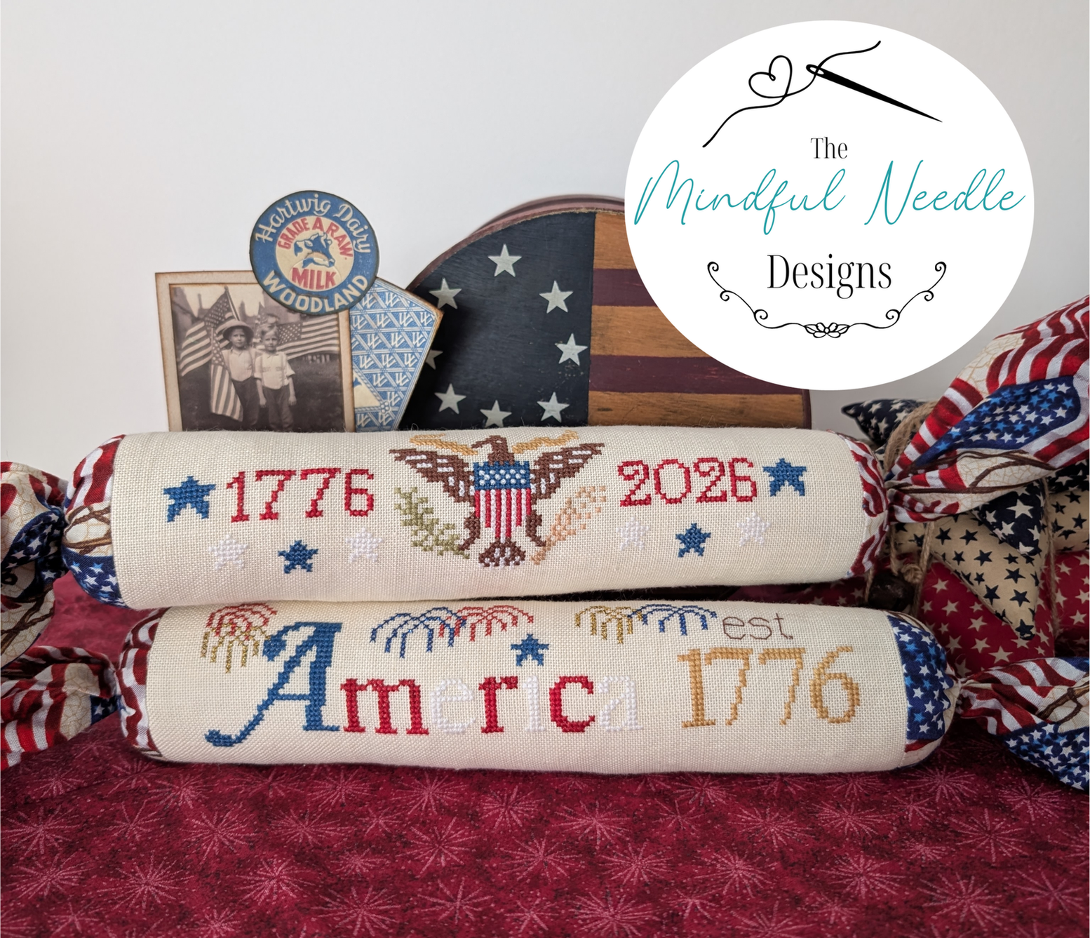 Patriotic Crackers | The Mindful Needle