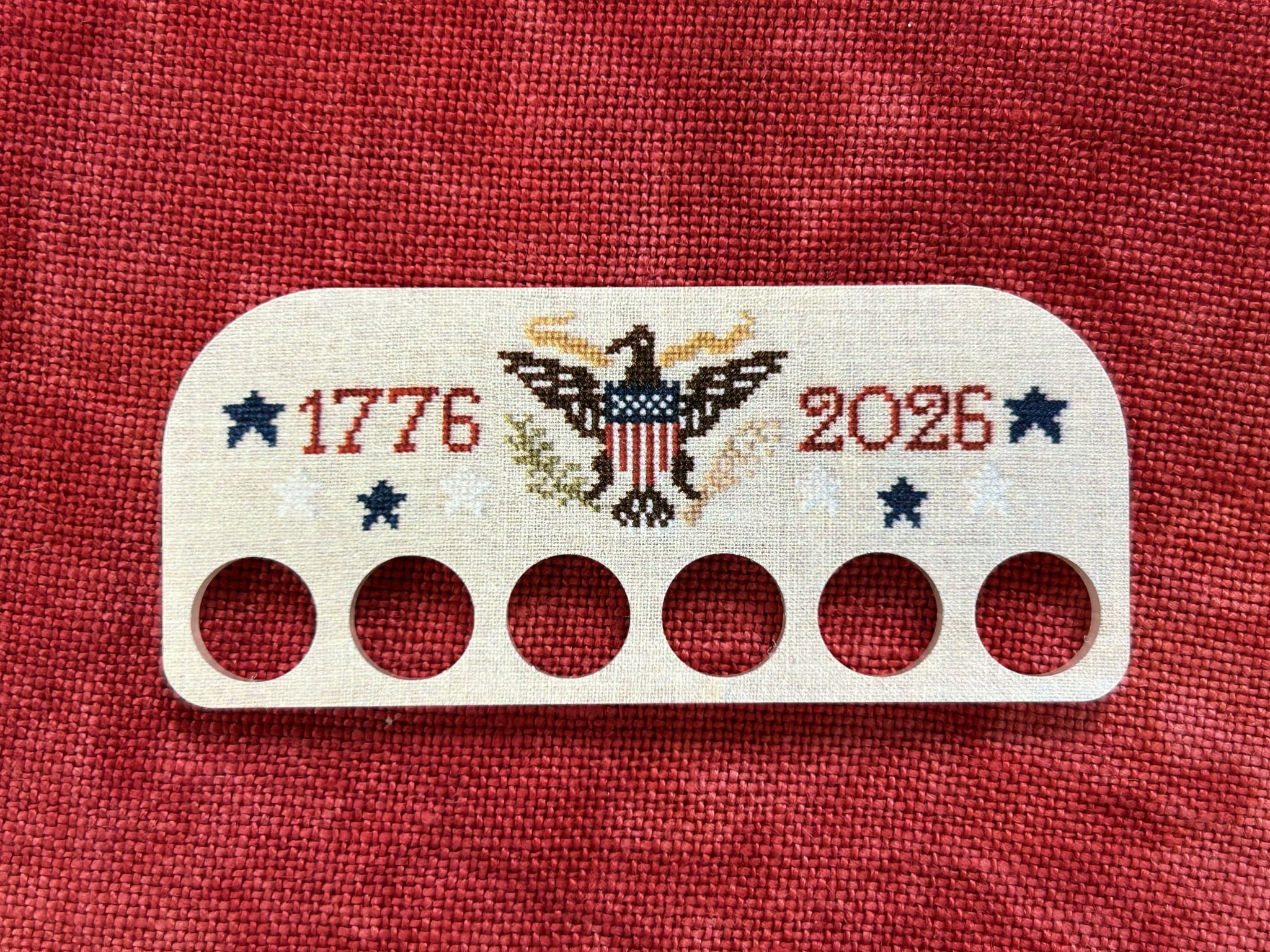 Patriotic Thread Keep | The Mindful Needle
