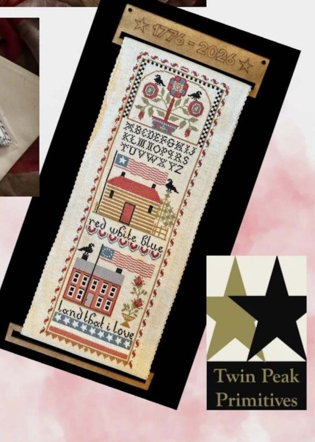 Patriotic Band Sampler | Twin Peak Primitives