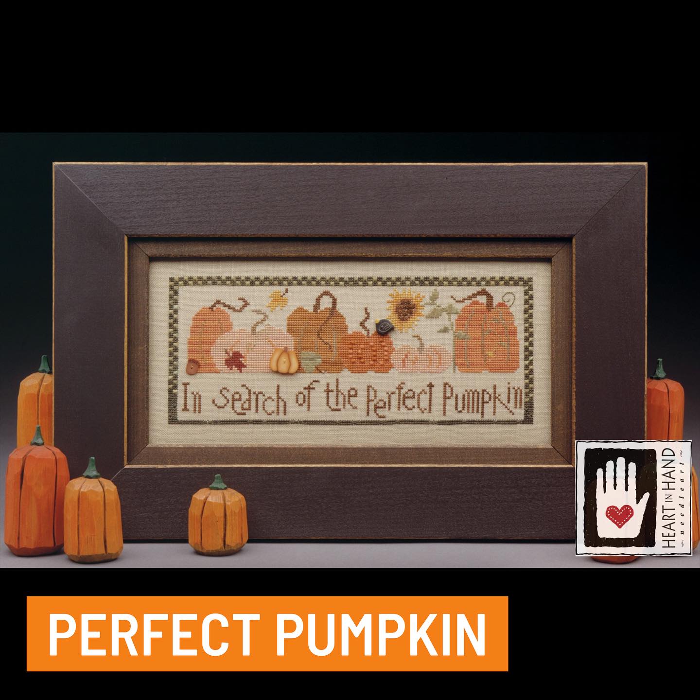 Perfect Pumpkin | Heart In Hand Needleart