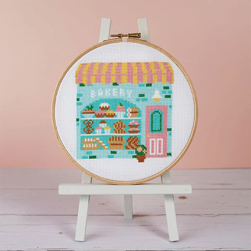 Piece of Cake Bakery | Caterpillar Cross Stitch