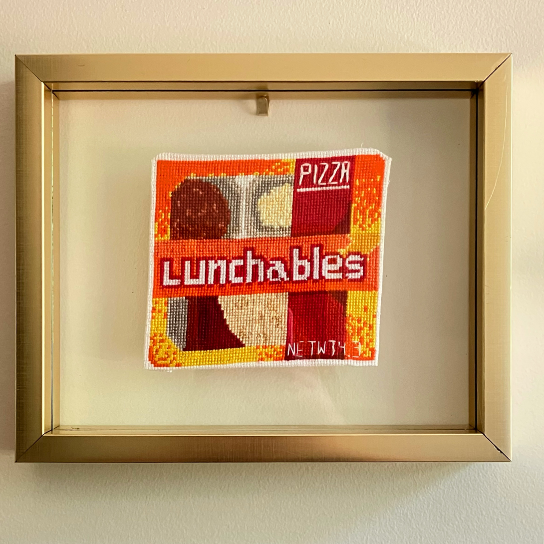 Pizza Lunchable | Barefoot Needleart