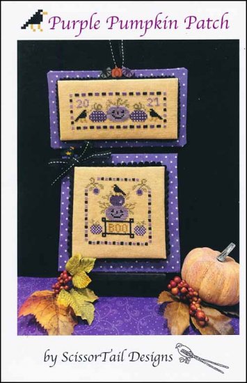 Purple Pumpkin Patch | Scissor Tail Designs