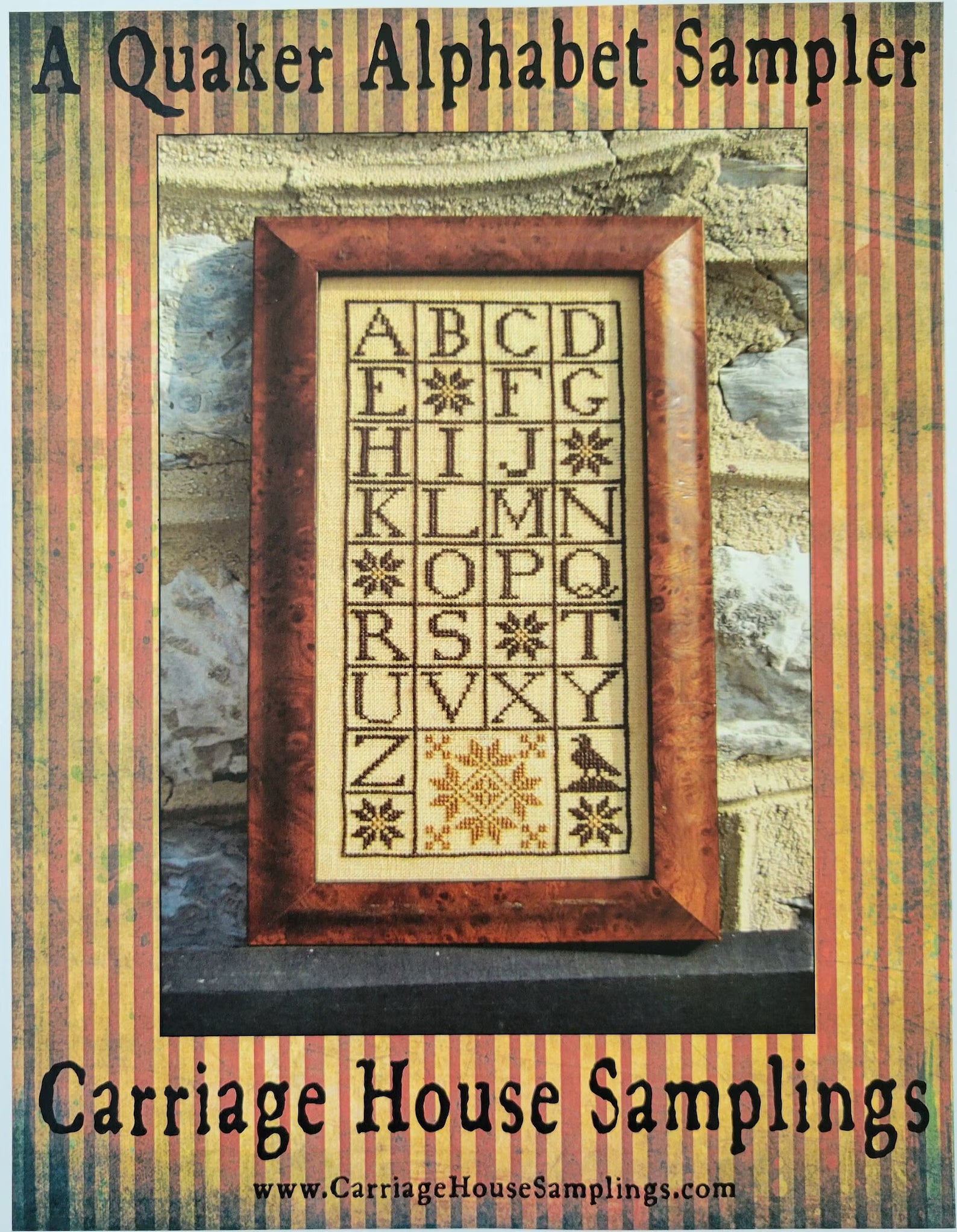 A Quaker Alphabet Sampler (#227) | Carriage House Samplings