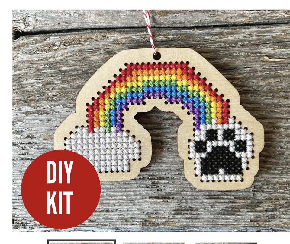 Rainbow Bridge Ornament Kit  | Canadian Stitchery