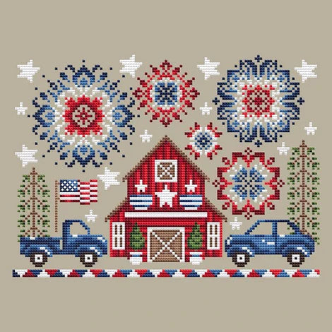 Red, White and Blue (#640) | Shannon Christine Designs