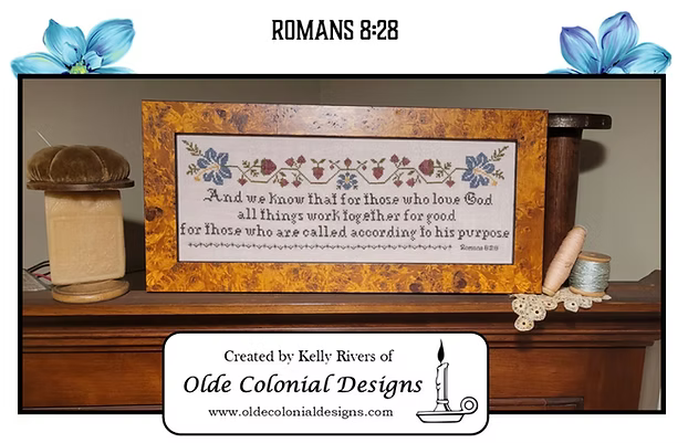 Romans 8:28 | Olde Colonial Designs