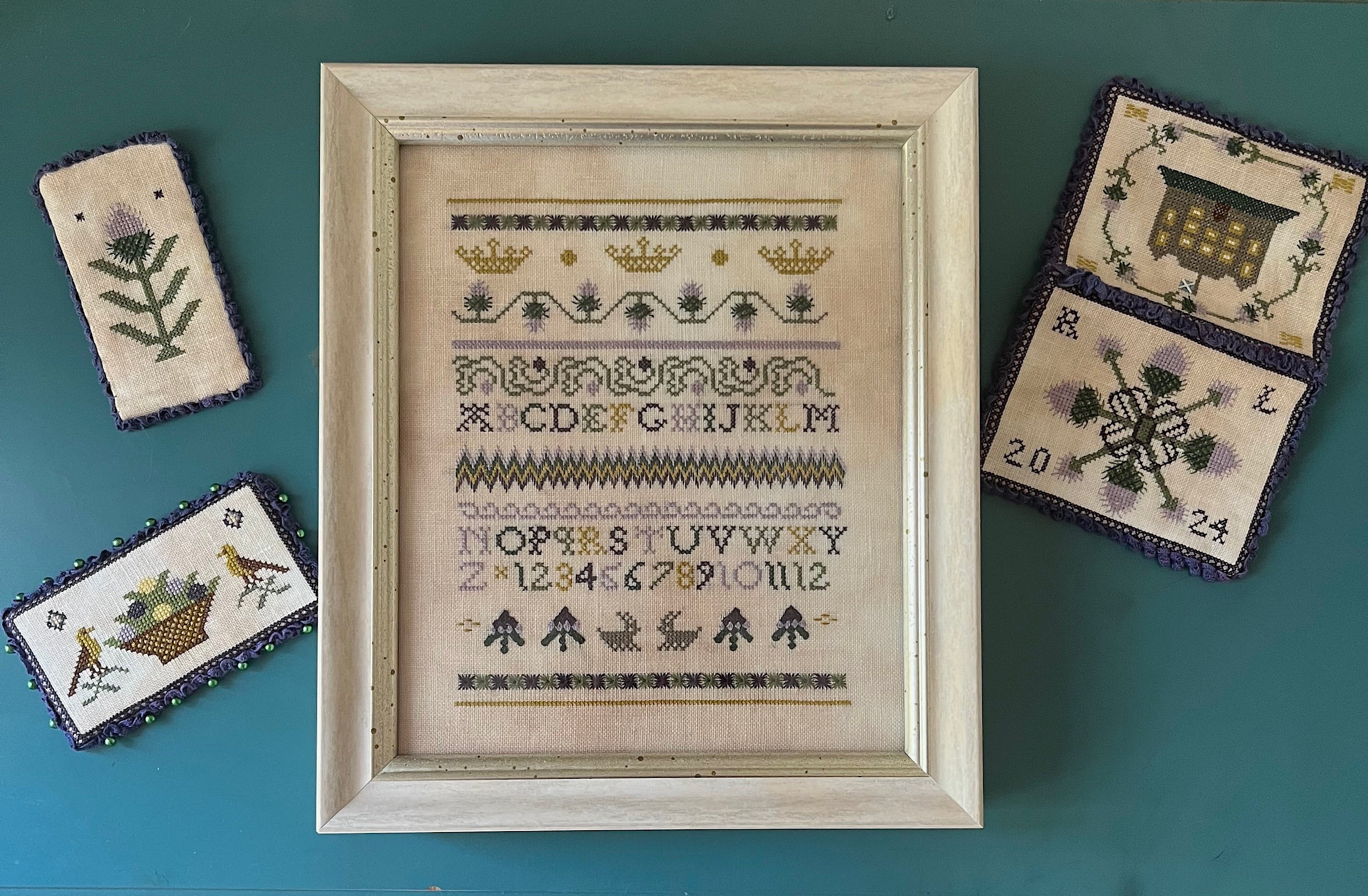 Royal Thistle | Olde Willow Stitchery