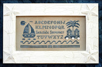Seaside Summer Alphabet (#240) | Little House Needleworks