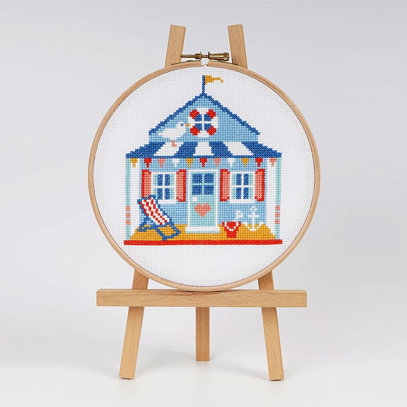 Seaspray Cottage| Caterpillar Cross Stitch