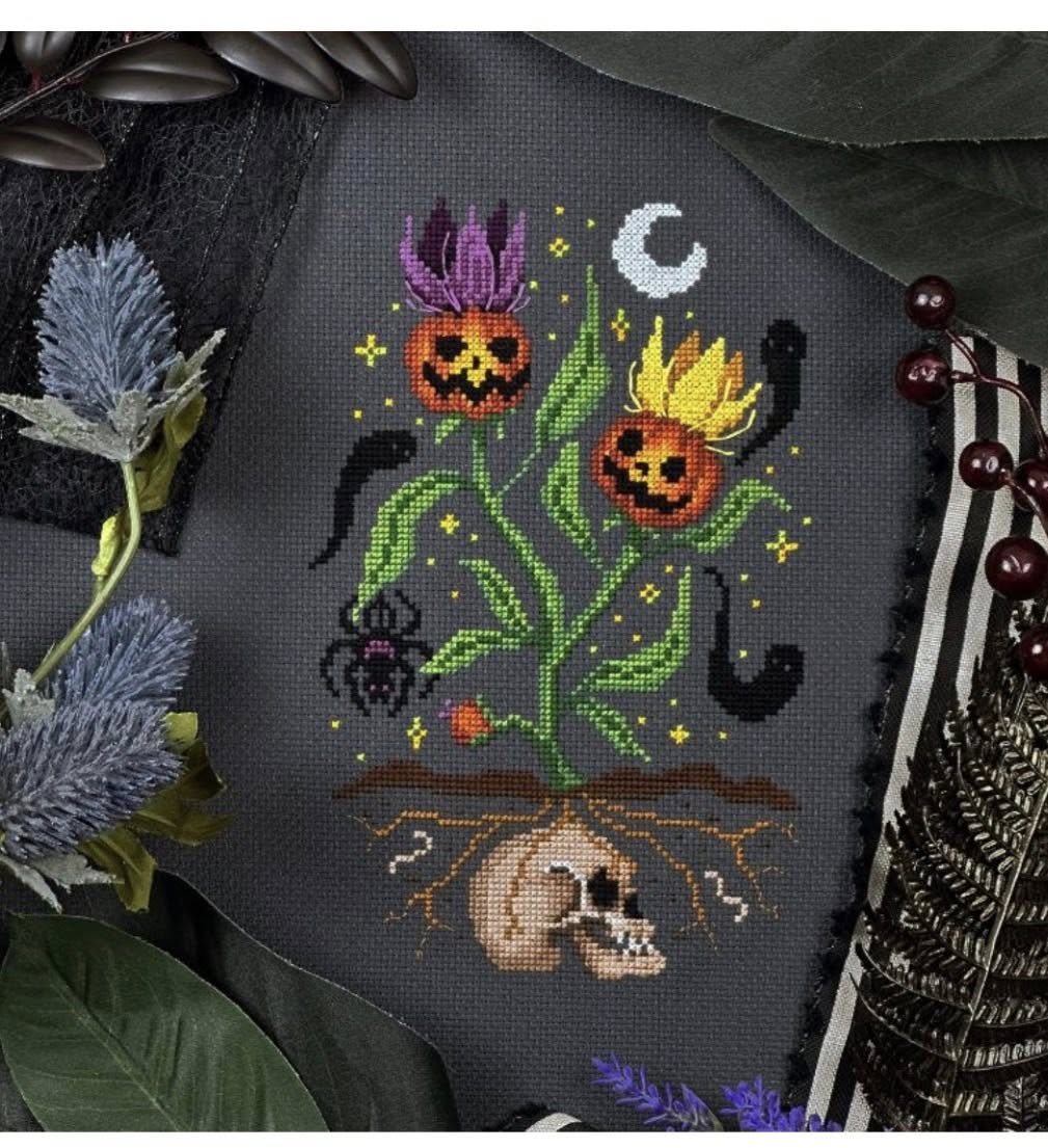 Spooky Blooms | The Stitch Crypt