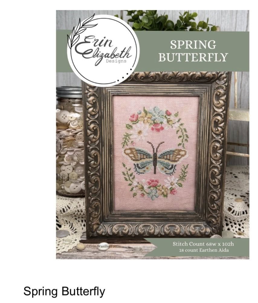 Spring Butterfly  | Erin Elizabeth Designs