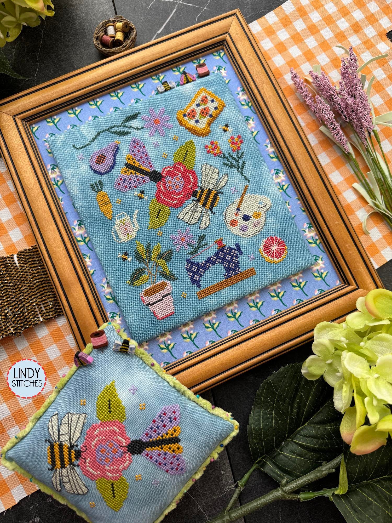 Spring Trinkets | Lindy Stitches Needleworks