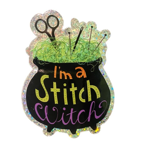 Stitch Witch - 3pk Stickers | Fish Museum and Circus