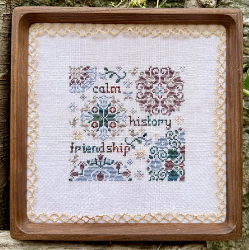 Stitching Brings Quaker | jan hicks creates