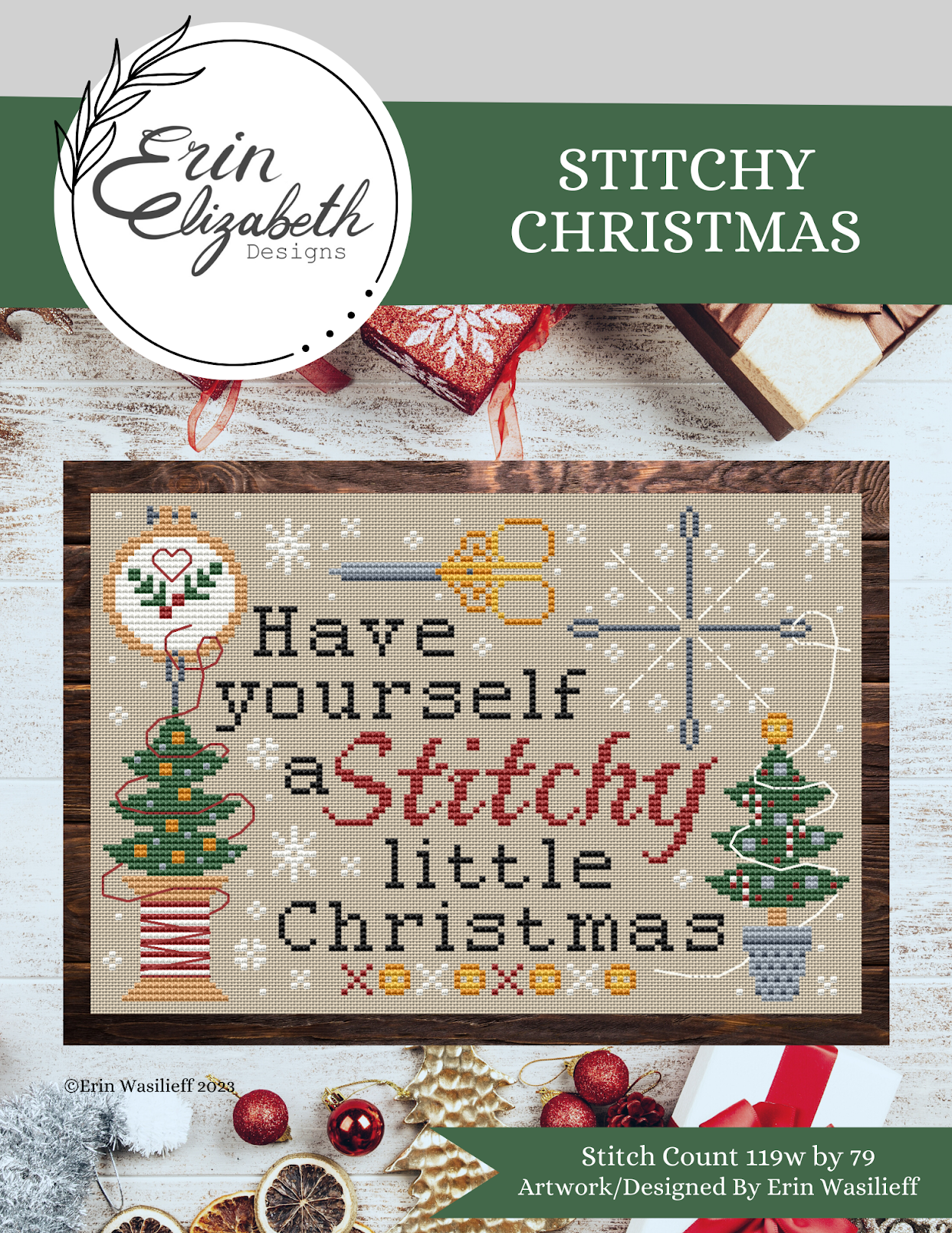 Stitchy Christmas | Erin Elizabeth Designs
