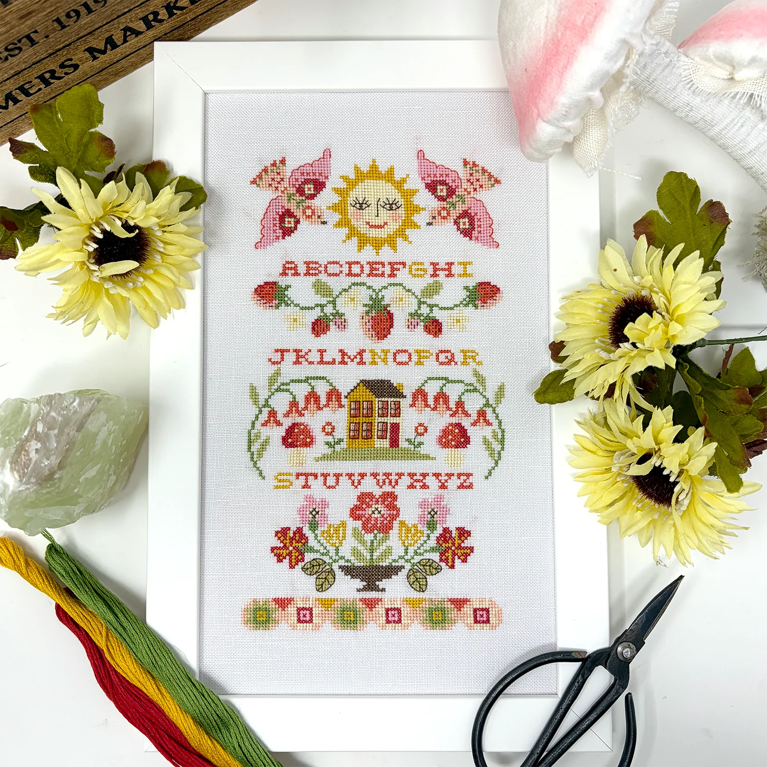 Strawberry Band Sampler | tiny modernist