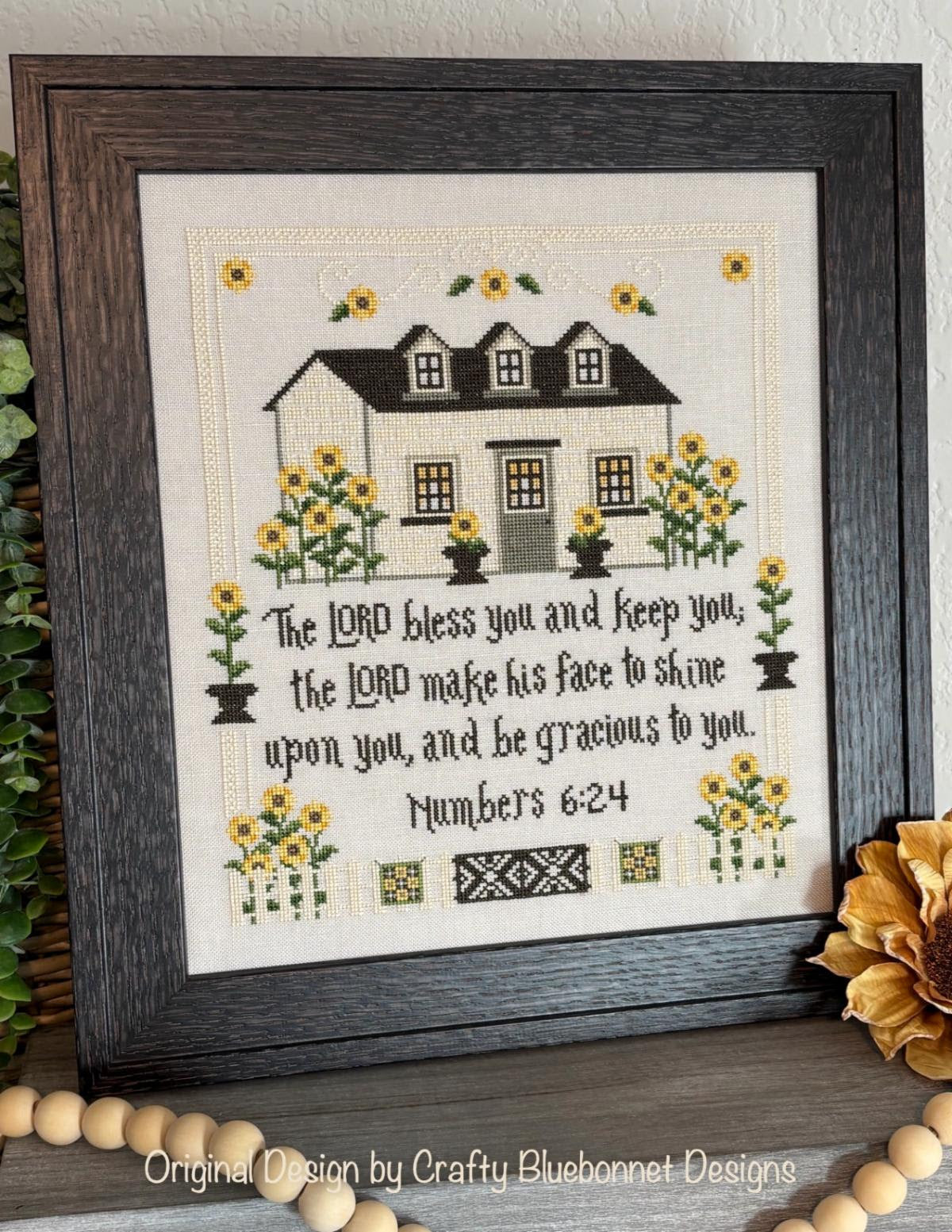 Sunflower Blessing | Crafty Blue Bonnet Designs