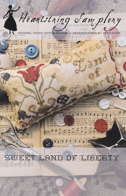 Sweet Land of Liberty (#130) | Heartstring Samplery